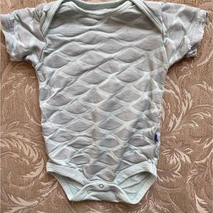 Kickee Pants short sleeve onesie 0-3 months